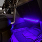 LED Car Interior Floor Decorative RGB Atmosphere Strip Lamp Lights with Sound Control and Color Options